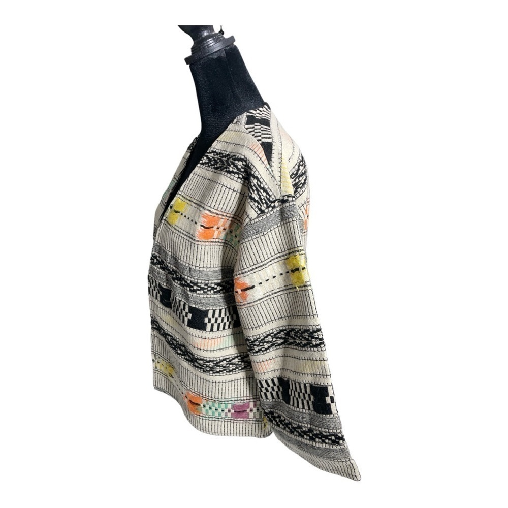 Zara Girls Ethnic Boho Woven Textile Jacket Sz 11/12 - Picture 5 of 14